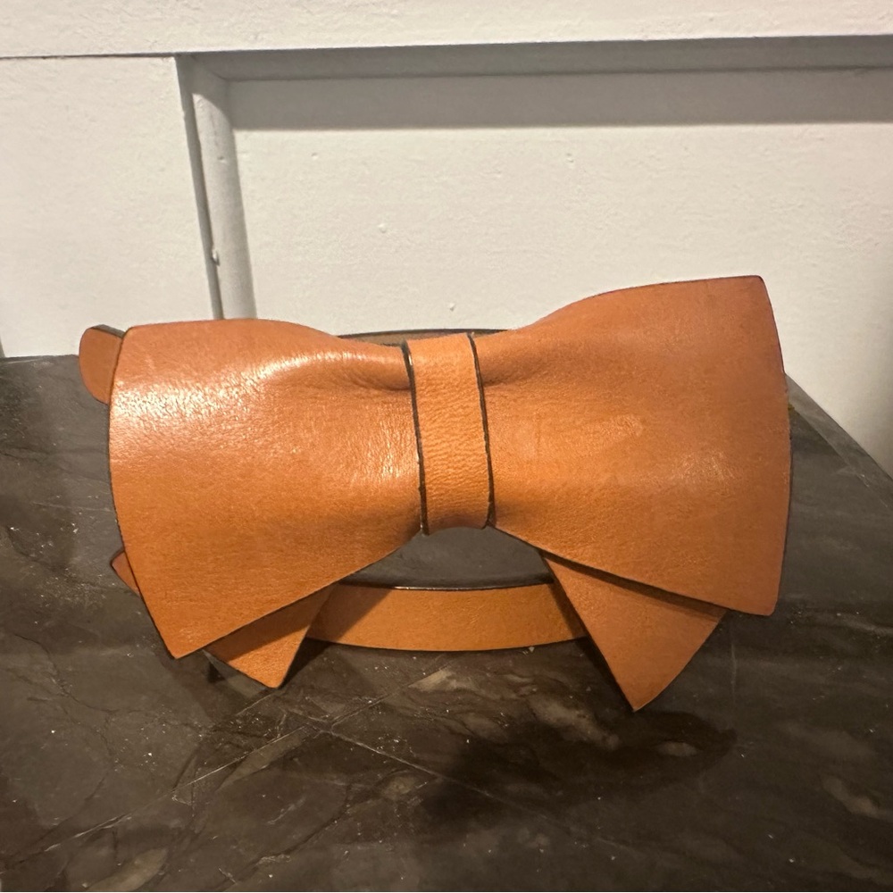 RED VALENTINO BOW BELT